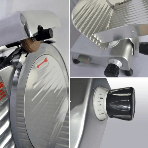MÁQUINA CORTADORA DE CARNES FRIAS Y QUESOS 25 CM