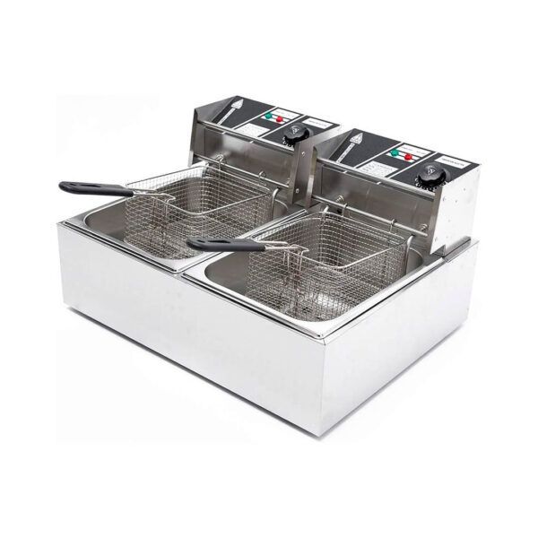 FREIDORA DE 2 TANQUES 10 LITROS