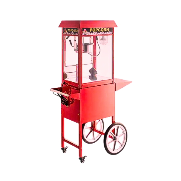 CRISPETERA ELECTRICA CON CARRO 8 ONZ