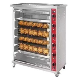 HORNO ASADOR INDUSTRIAL DE 30 POLLOS A GAS